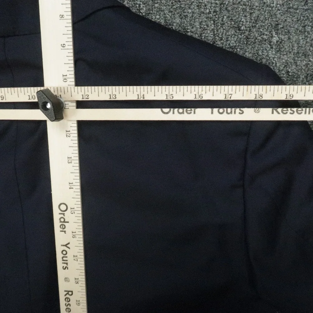 Suitsupply Jacket Mens 38R Blue Vitale Barberis Canonico Pure Wool Super 110s‎